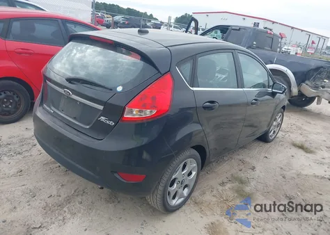 2013 Ford Fiesta Titanium from USA, damaged, VIN 3FADP4FJ0DM173367